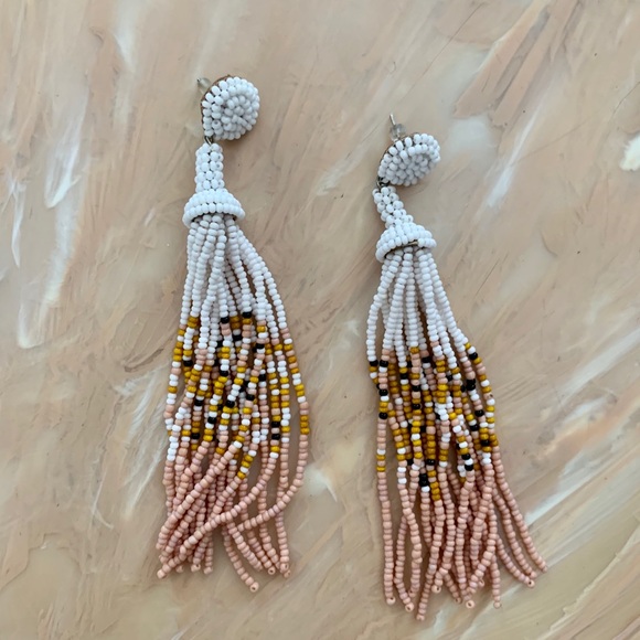 Anthropologie Jewelry - Anthropologie beaded drop earring